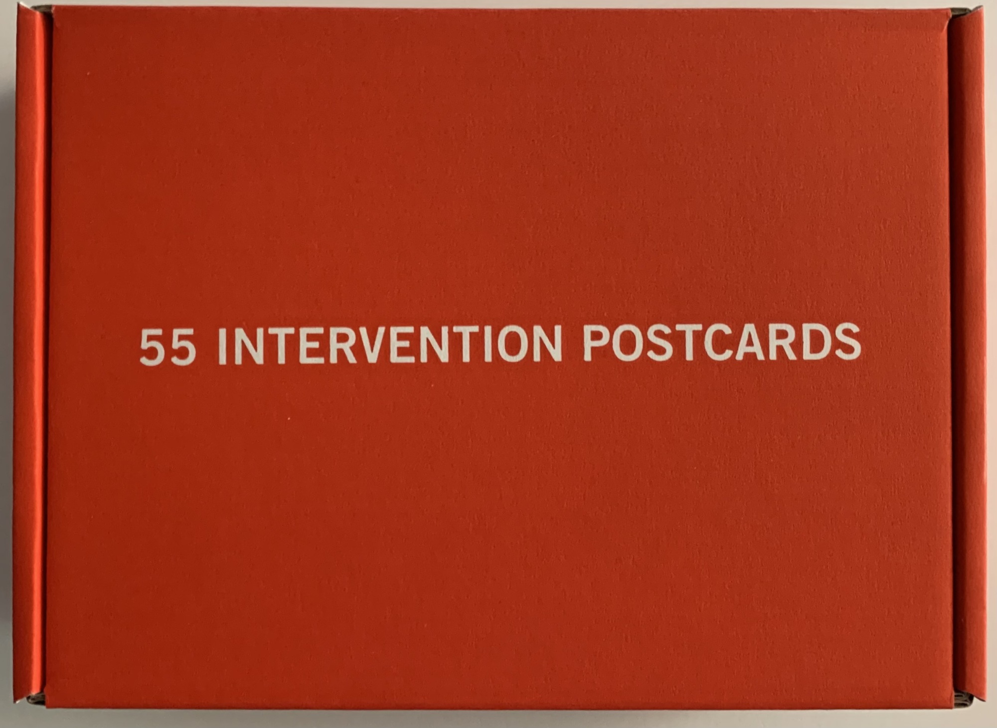 55 INTERVENTION POSTCARDS