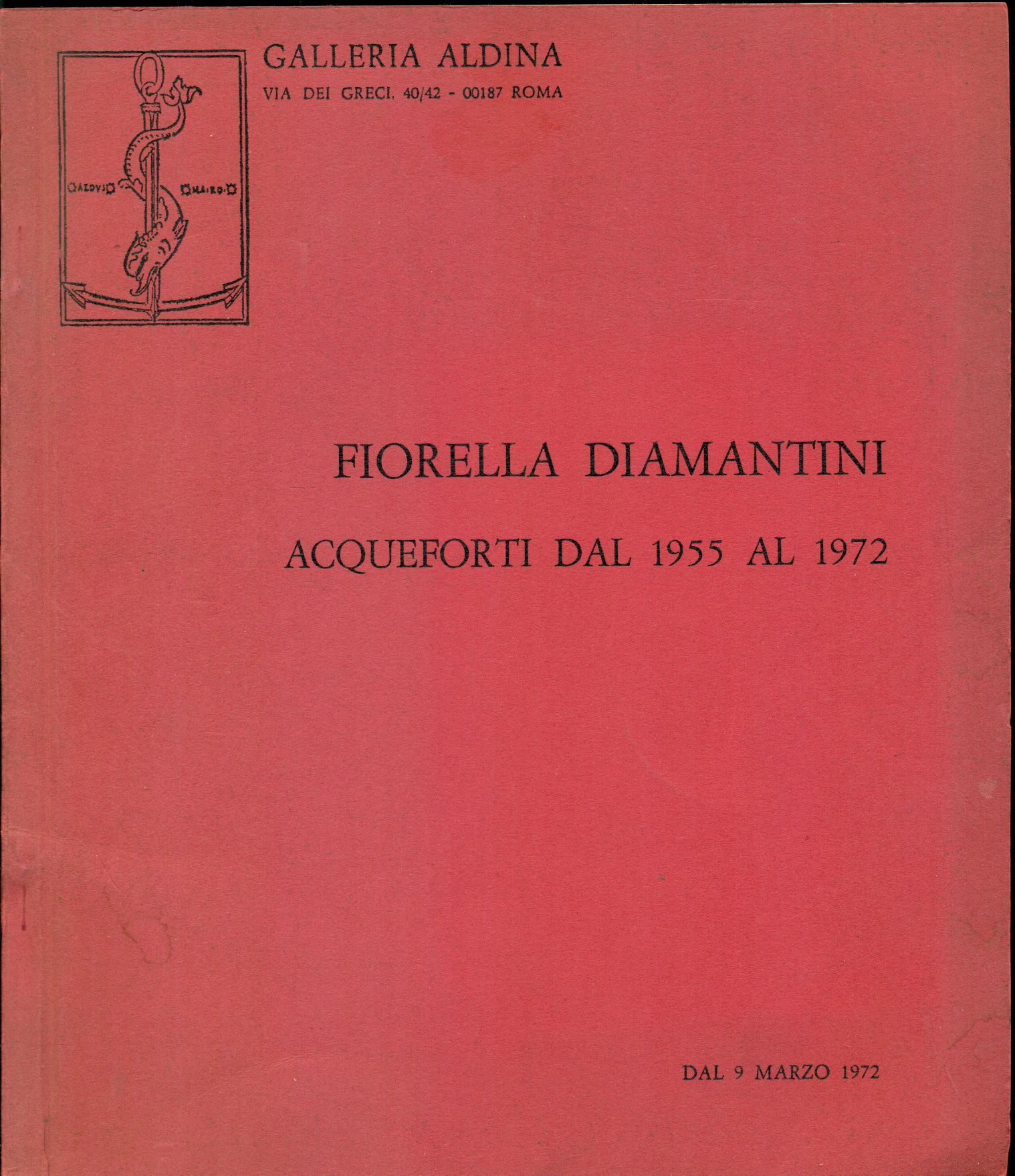 Acqueforti dal 1955 al1972