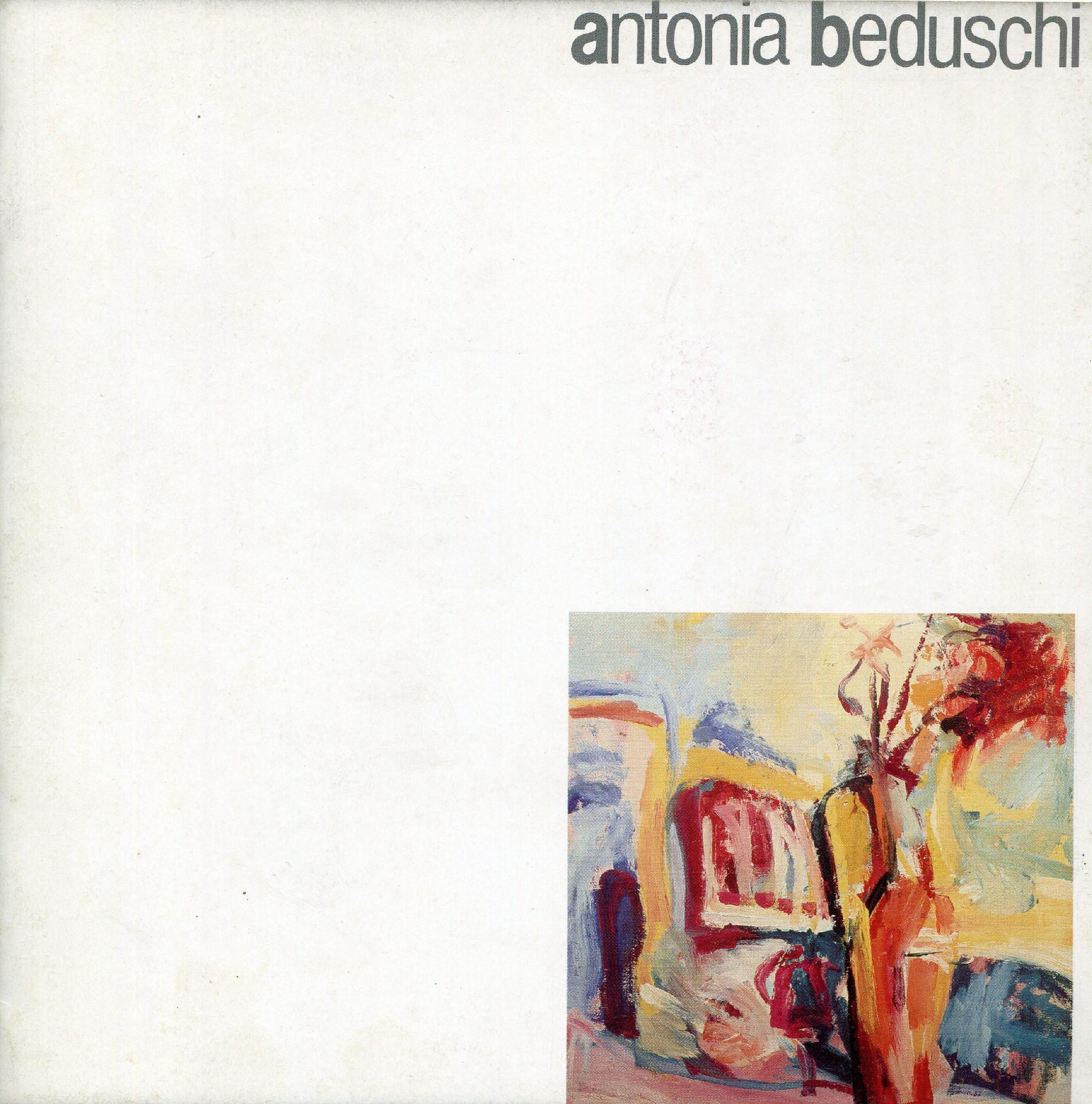 Antonia Beduschi. Galleria La Nuova Città, 1988
