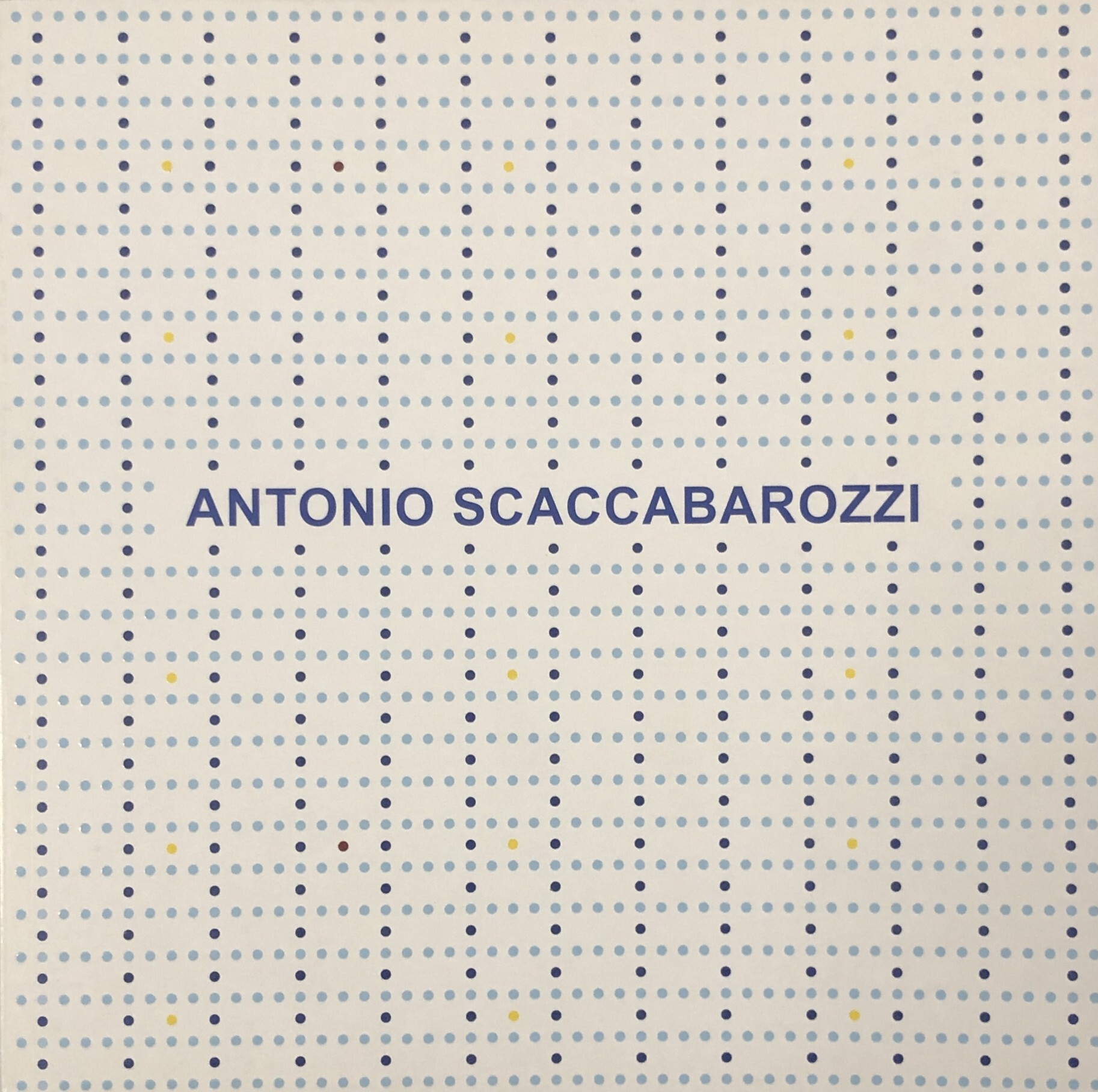 Antonio Scaccabarozzi. Antologica 1965-2008