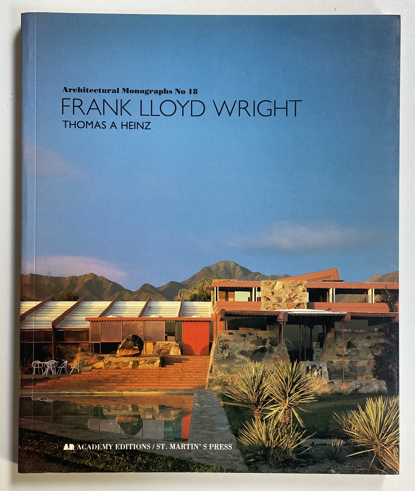 Architectural Monographs No 18. Frank Lloyd Wright