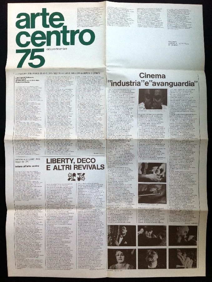 Arte Centro 75 ottobre-dicembre