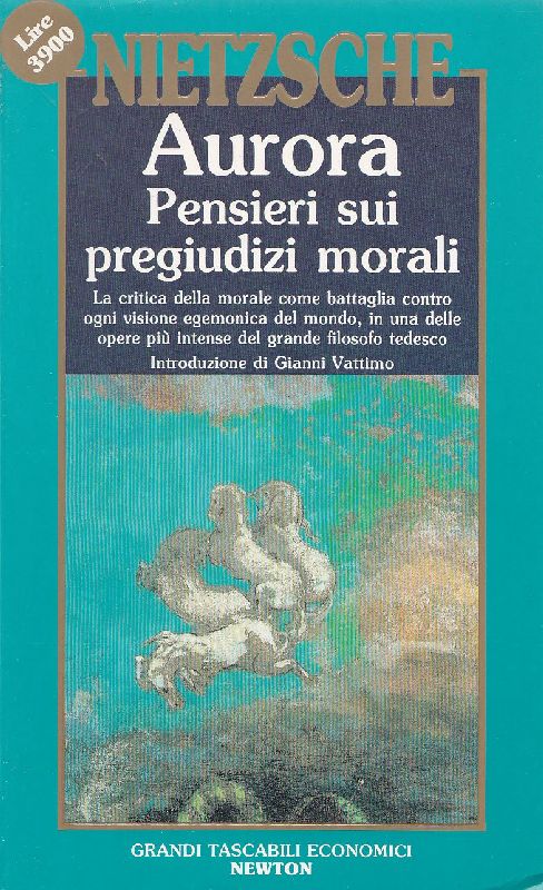 Aurora. Pensieri sui pregiudizi morali