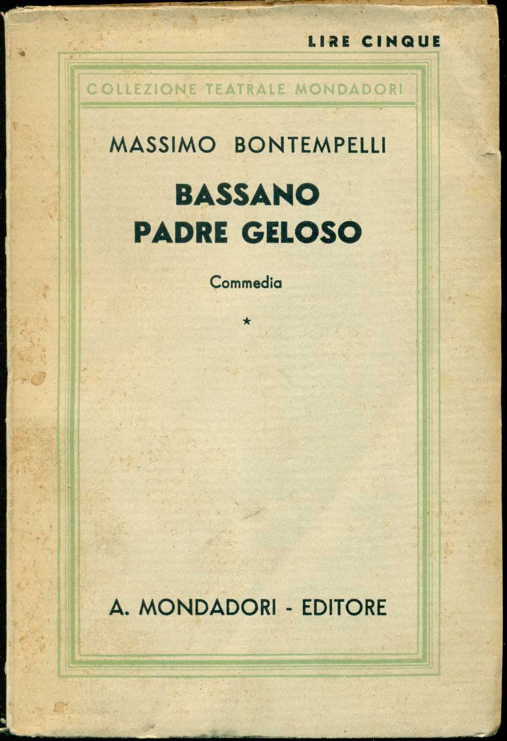 Bassano padre geloso