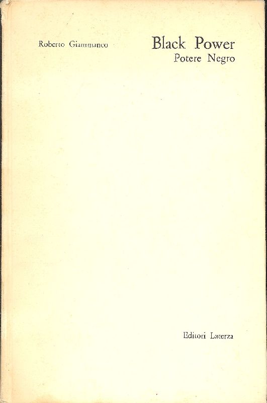 Black Power, Potere Negro