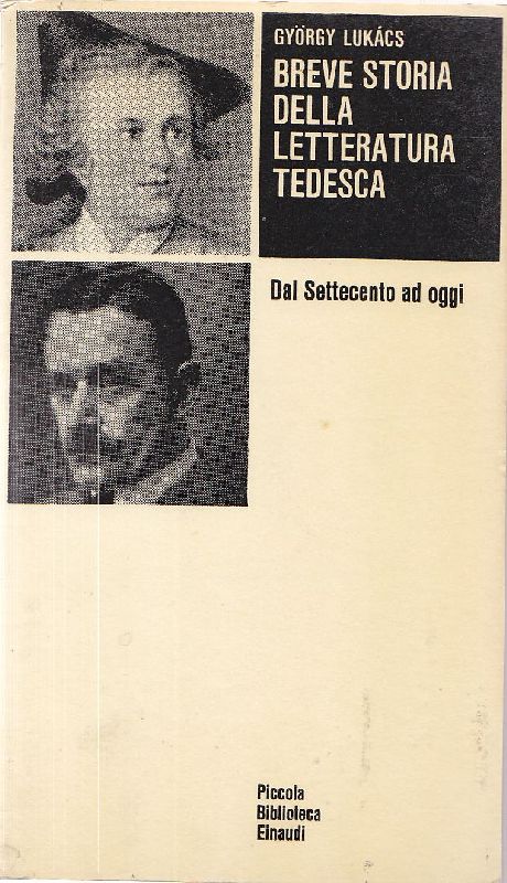 Breve storia della letteratura tedesca dal Settecento ad oggi