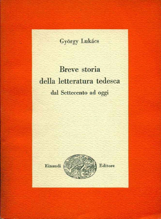 Breve storia della letteratura tedesca dal Settecento ad oggi
