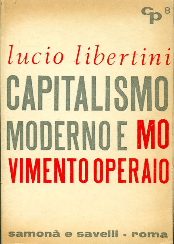 Capitalismo moderno e movimento operaio