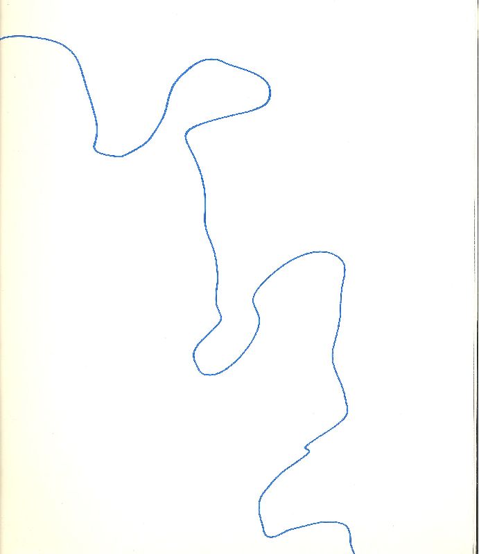 Carel Balth. Linee colorate tra un muro bianco. Coloured lines …