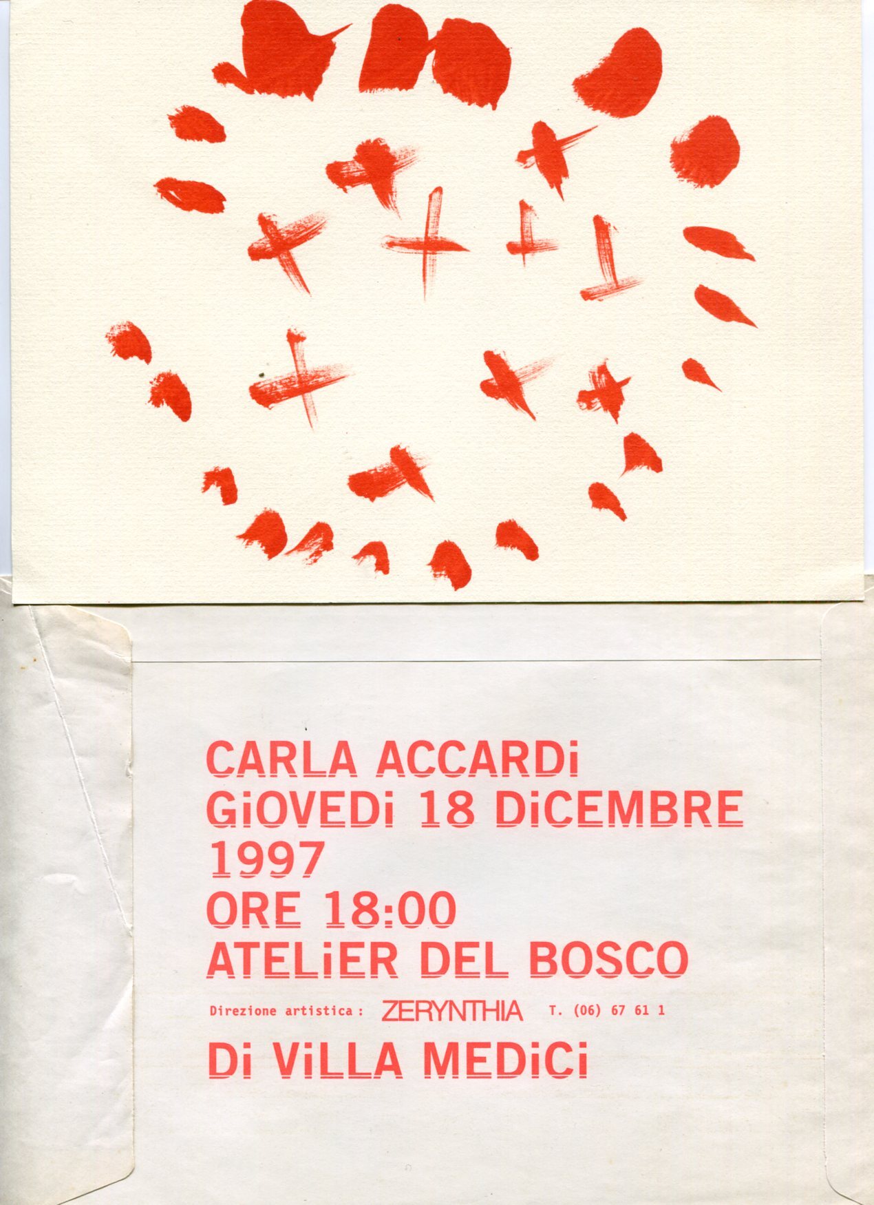 Carla Accardi. L'atelier del Bosco