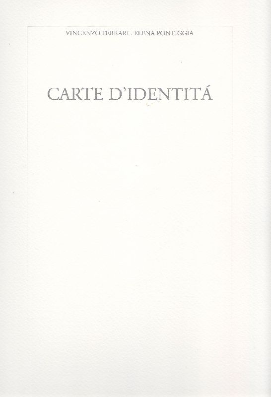 Carte d&amp;#39;identità 1967-2007