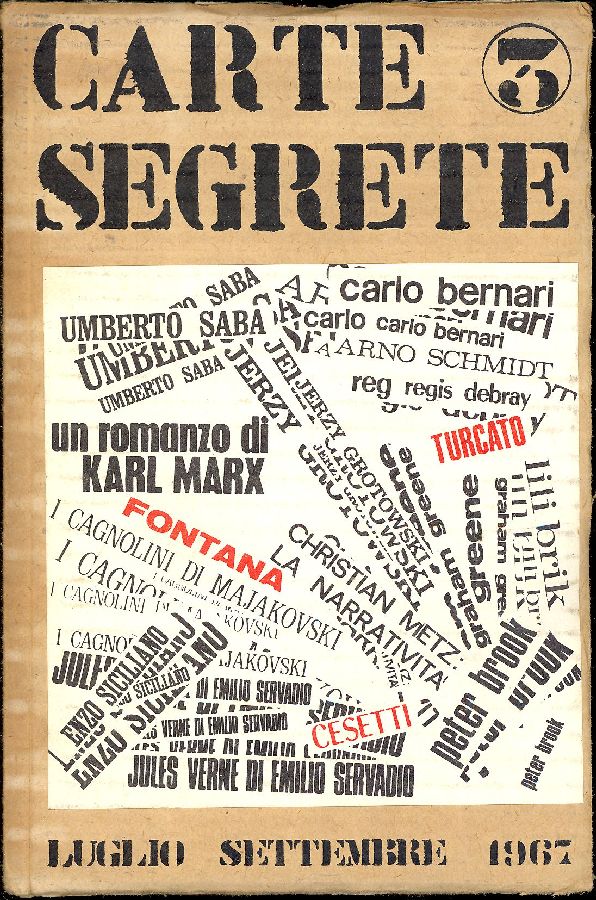 Carte Segrete. Luglio - Settembre 1967, n. 3