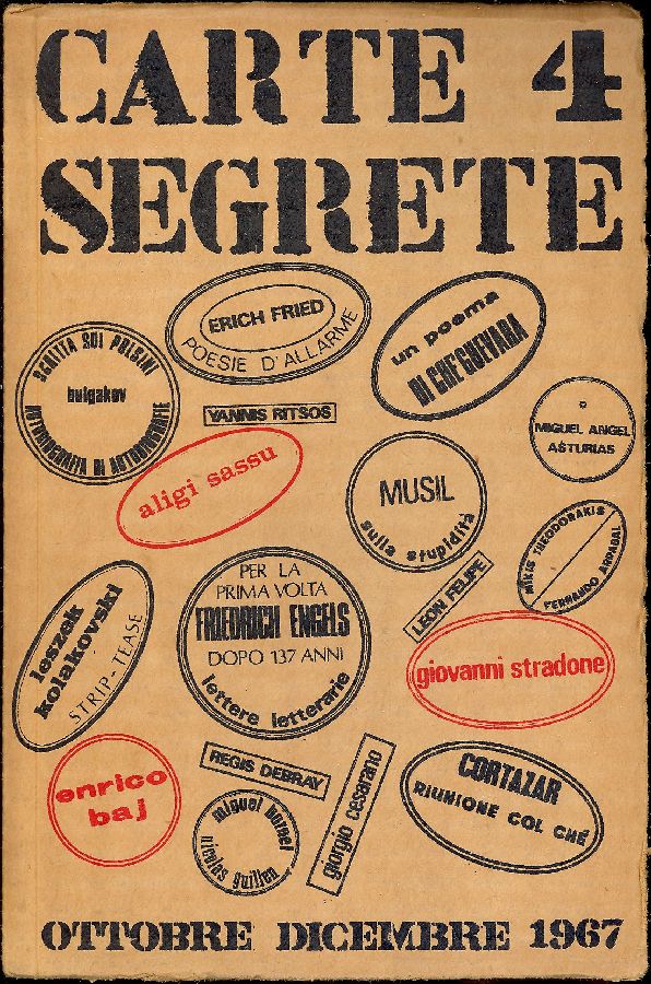Carte Segrete. Ottobre - Dicembre 1967, n. 4