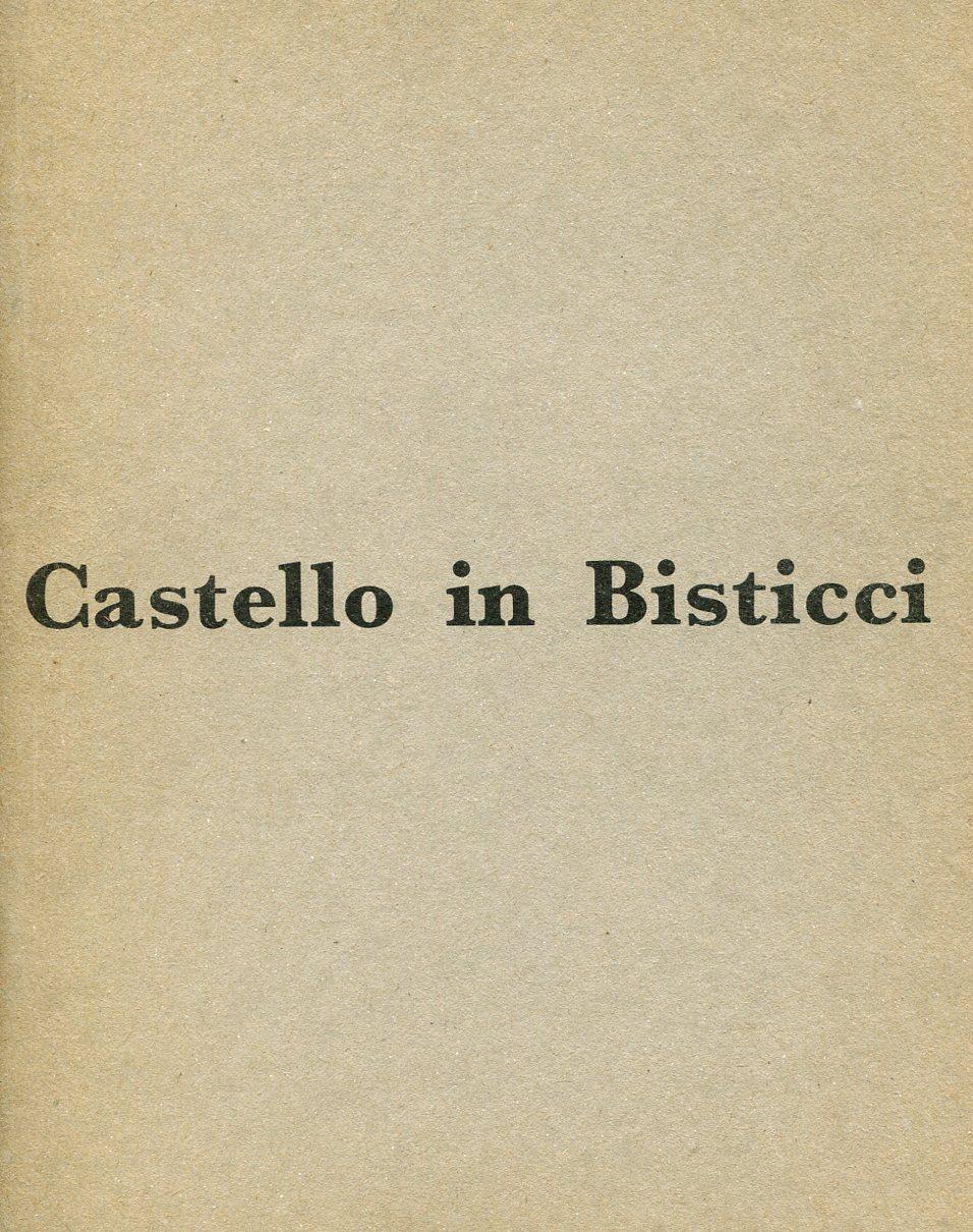 Castello in Bisticci 24/25 giugno 1989