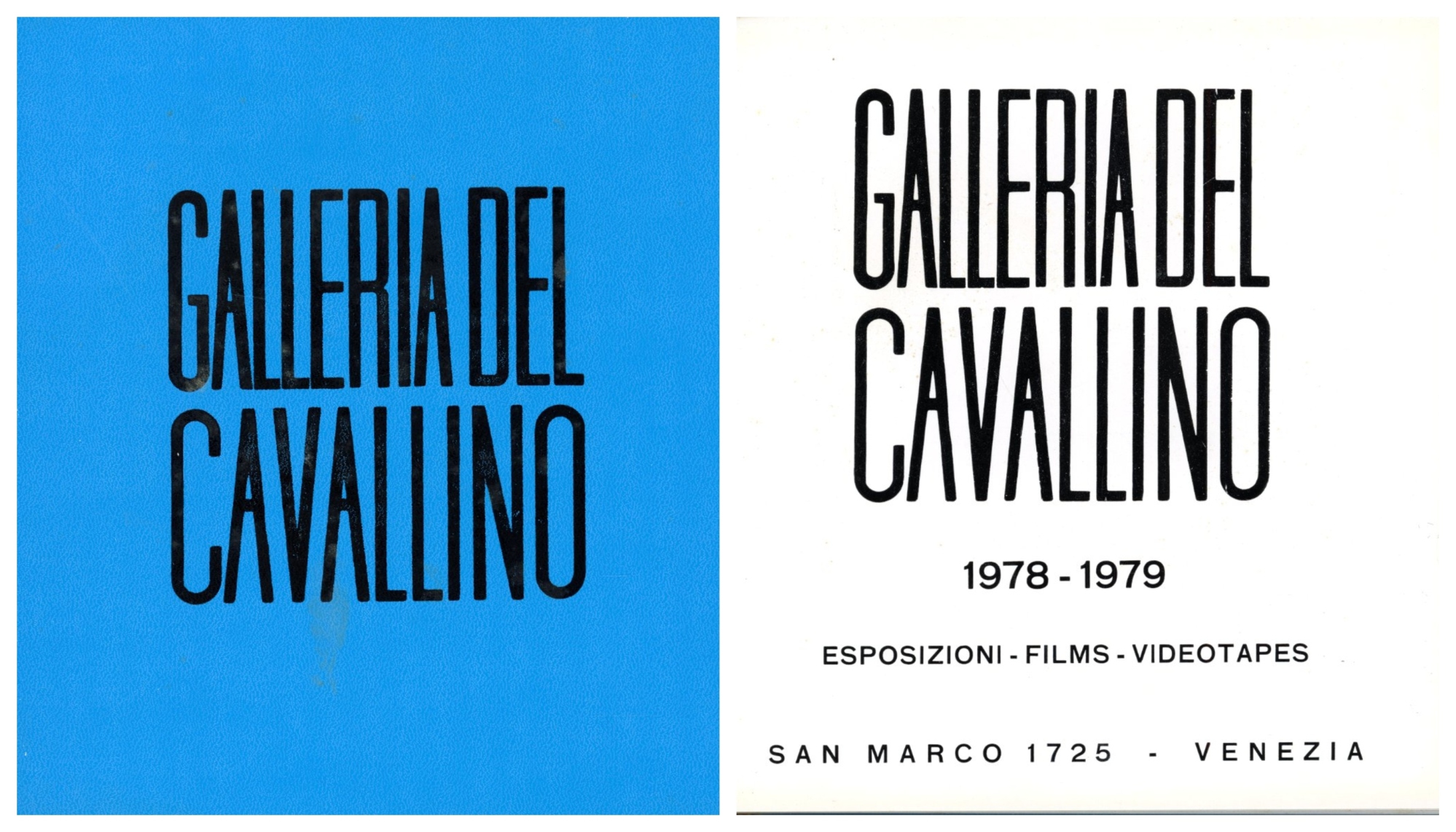 Cataloghi delle mostre allestite dal 16 gennaio 1978 al 20 …