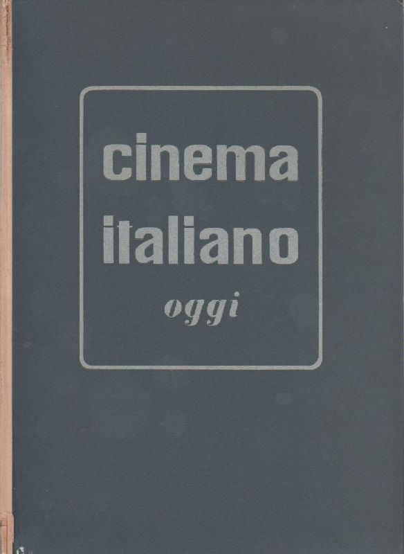 Cinema Italiano oggi
