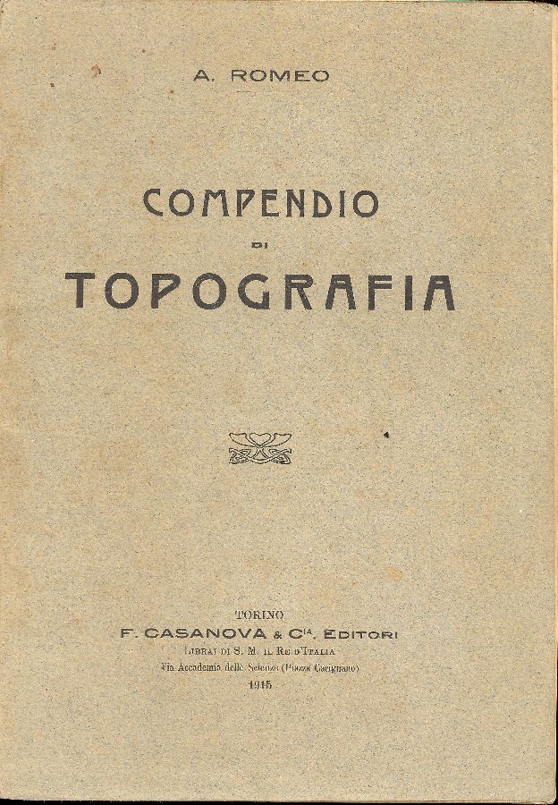 Compendio di topografia