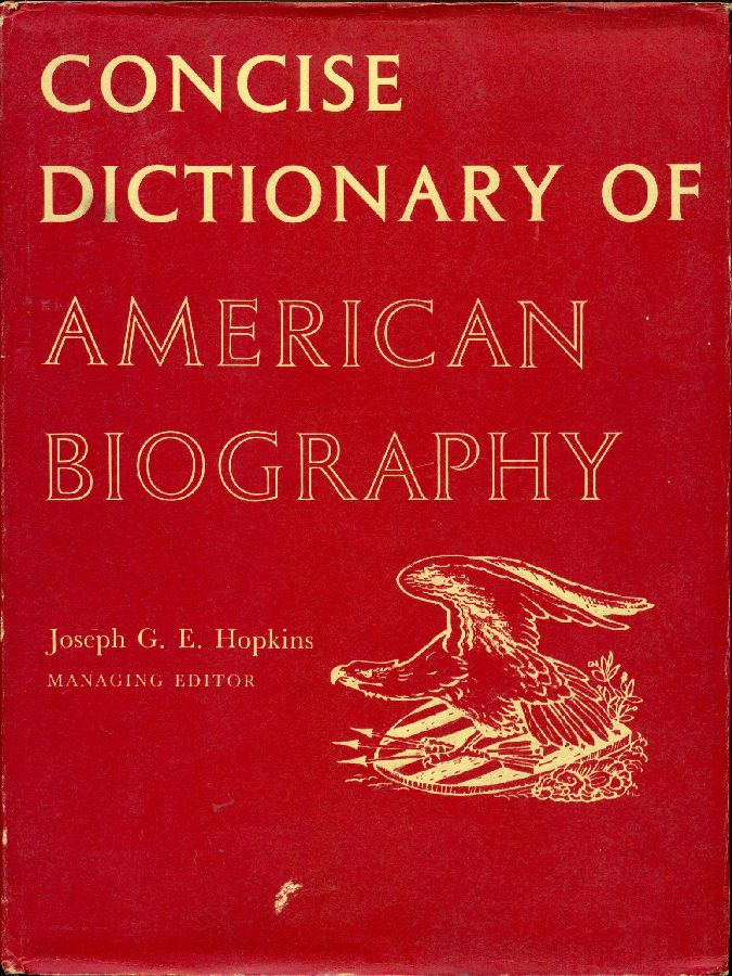 Concise Dictionary of American Biography