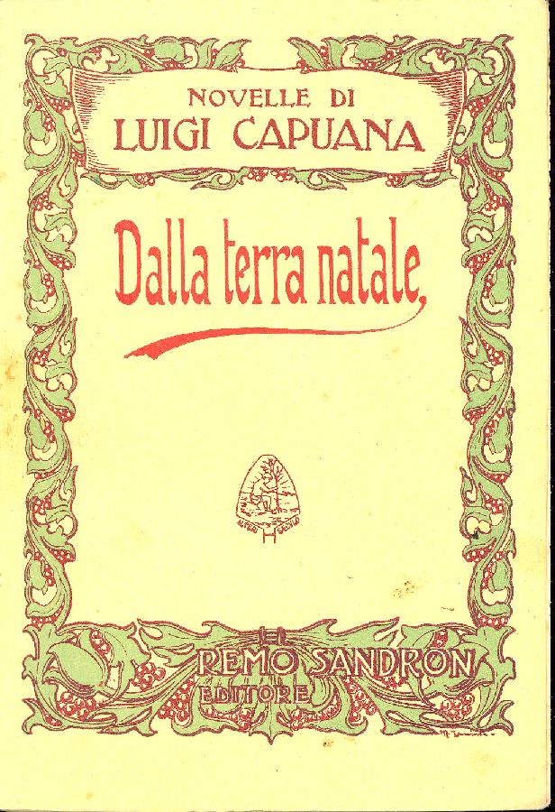 Dalla terra natale. Novelle