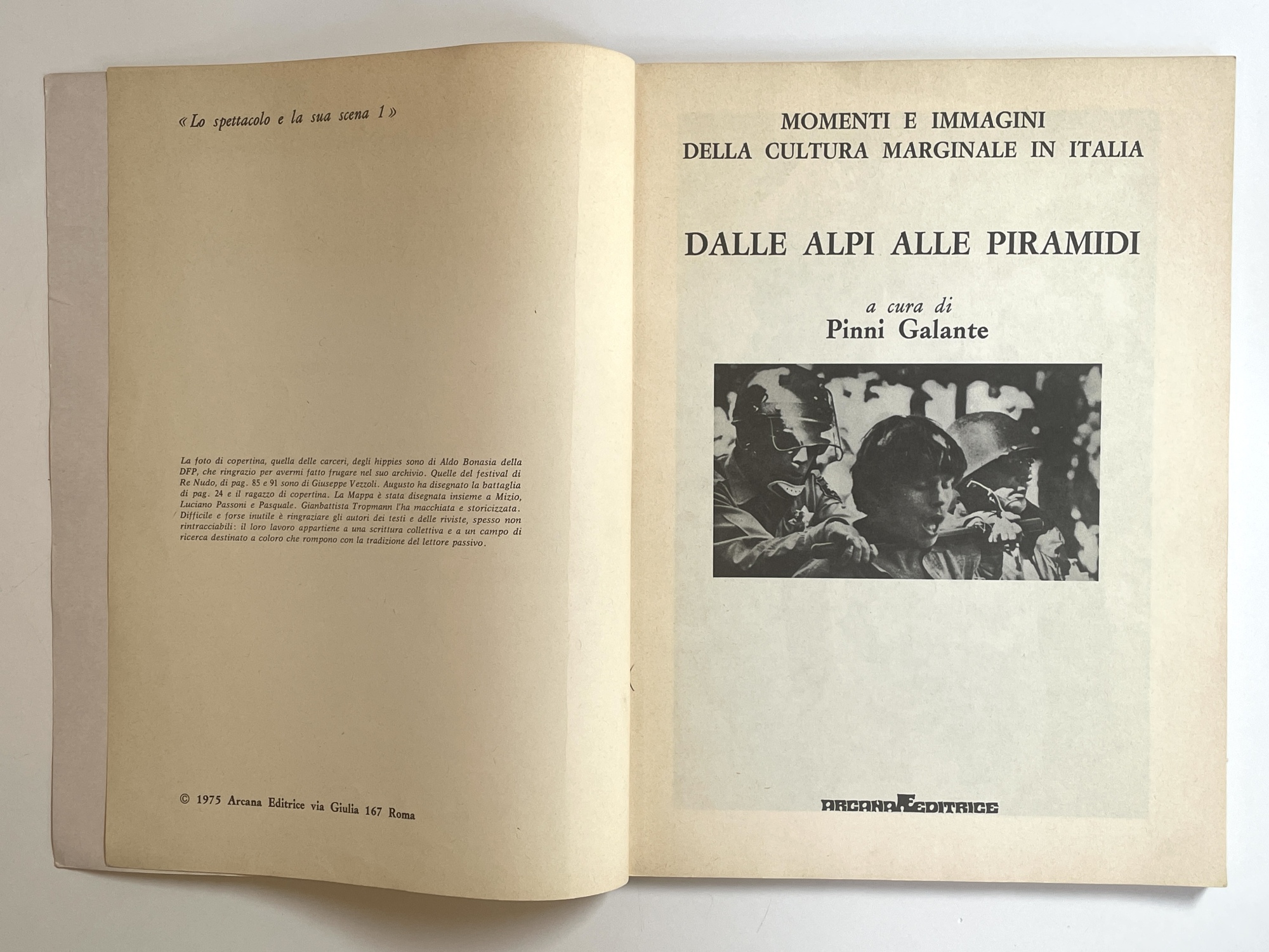 Dalle Alpi alle Piramidi. Momenti e immagini della cultura marginale …