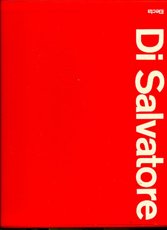 Di Salvatore. Peintures, dessins, ecrits, didactique