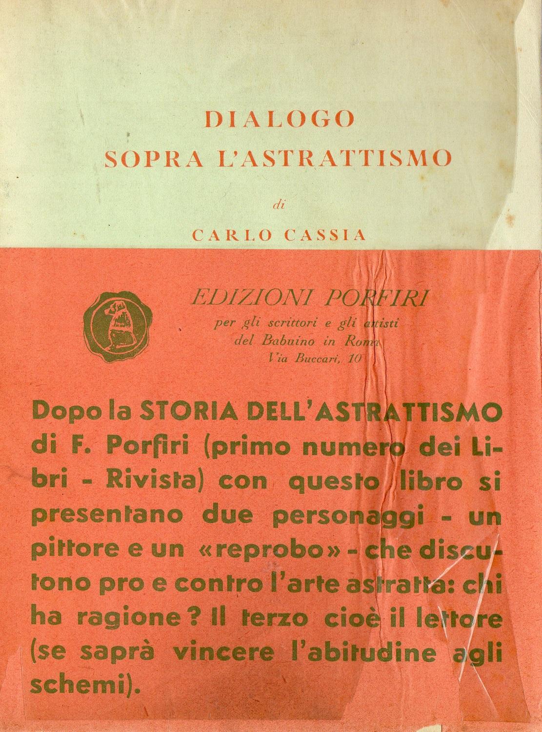 Dialogo sopra l'astrattismo