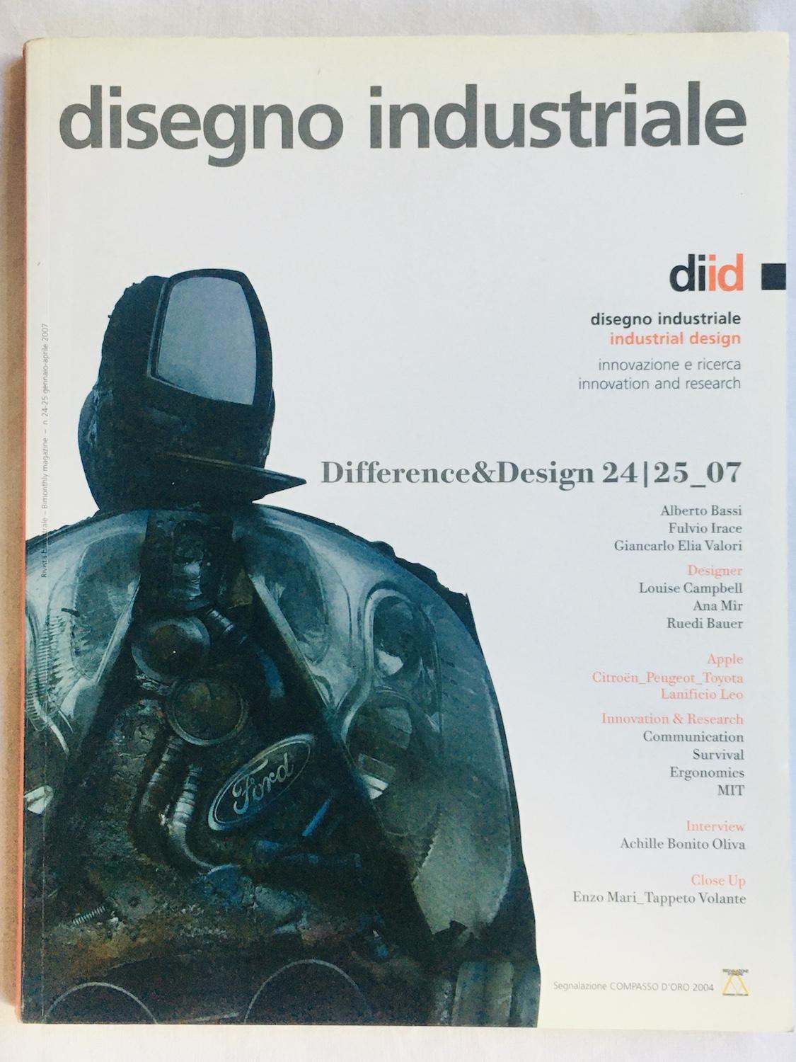 DIID DISEGNO INDUSTRIALE INDUSTRIAL DESIGN. Difference&amp;Design 24/25_07