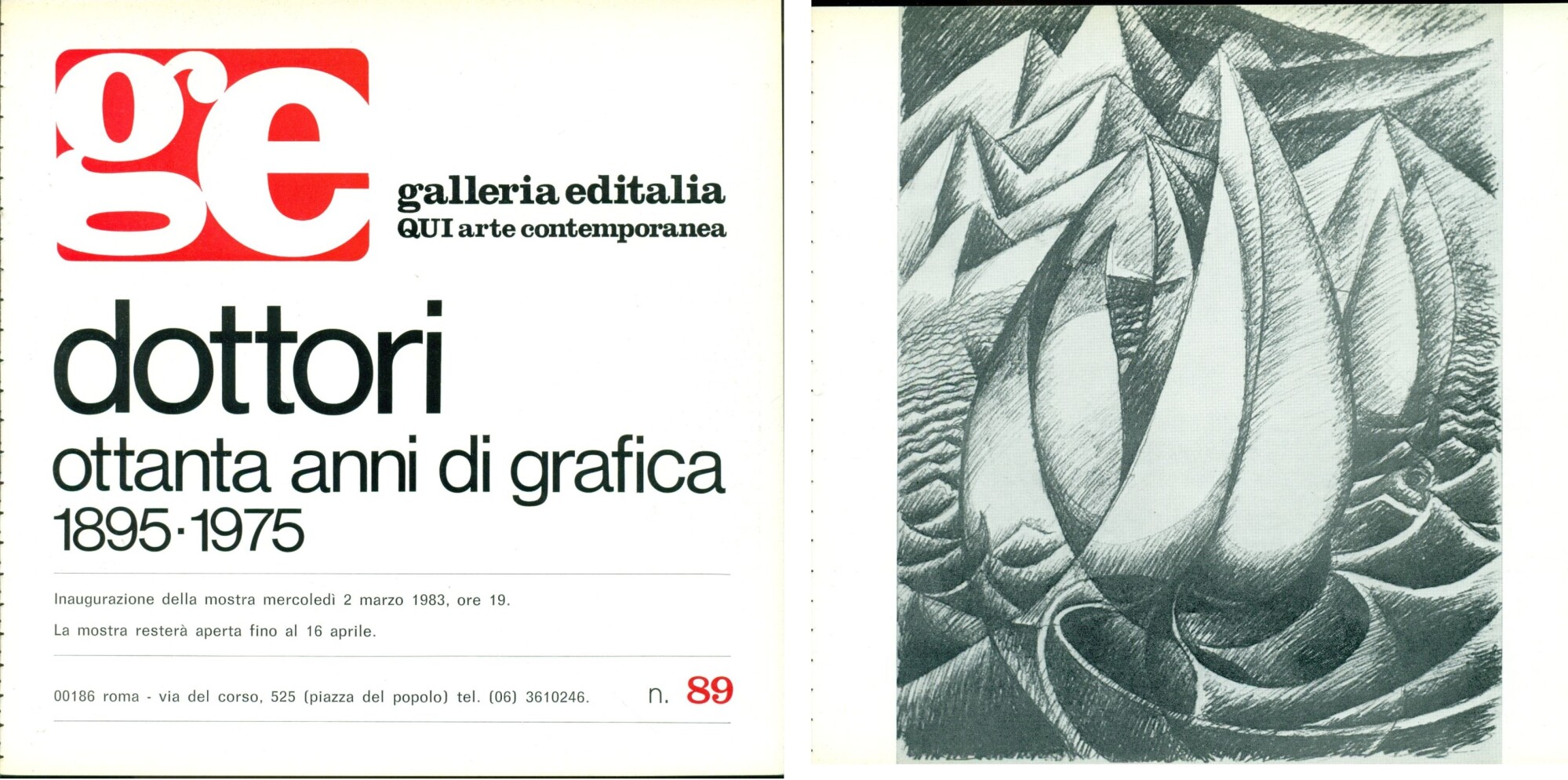 Dottori. Ottant'anni di grafica 1895 - 1975