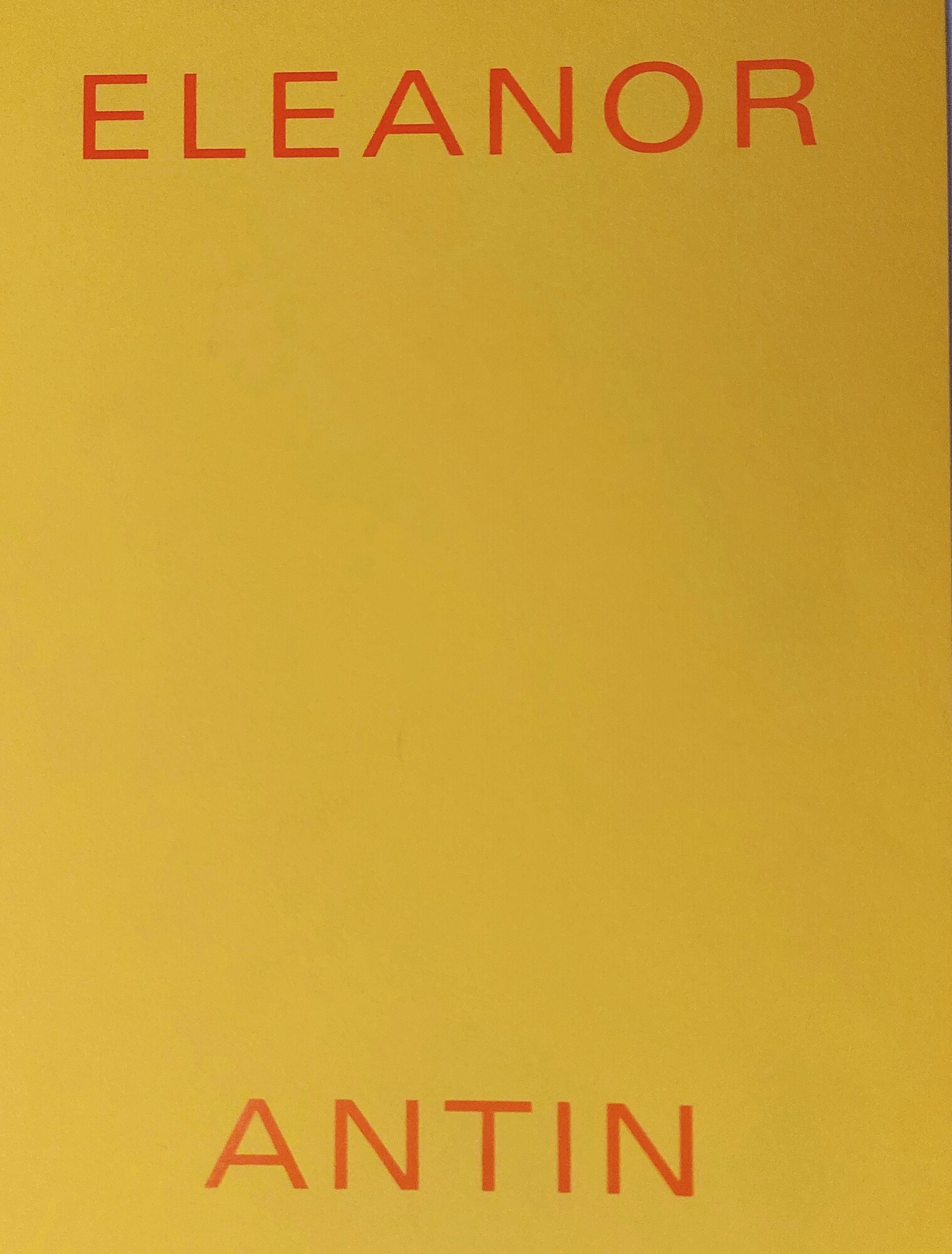 Eleanor Antin. Roman Allegories