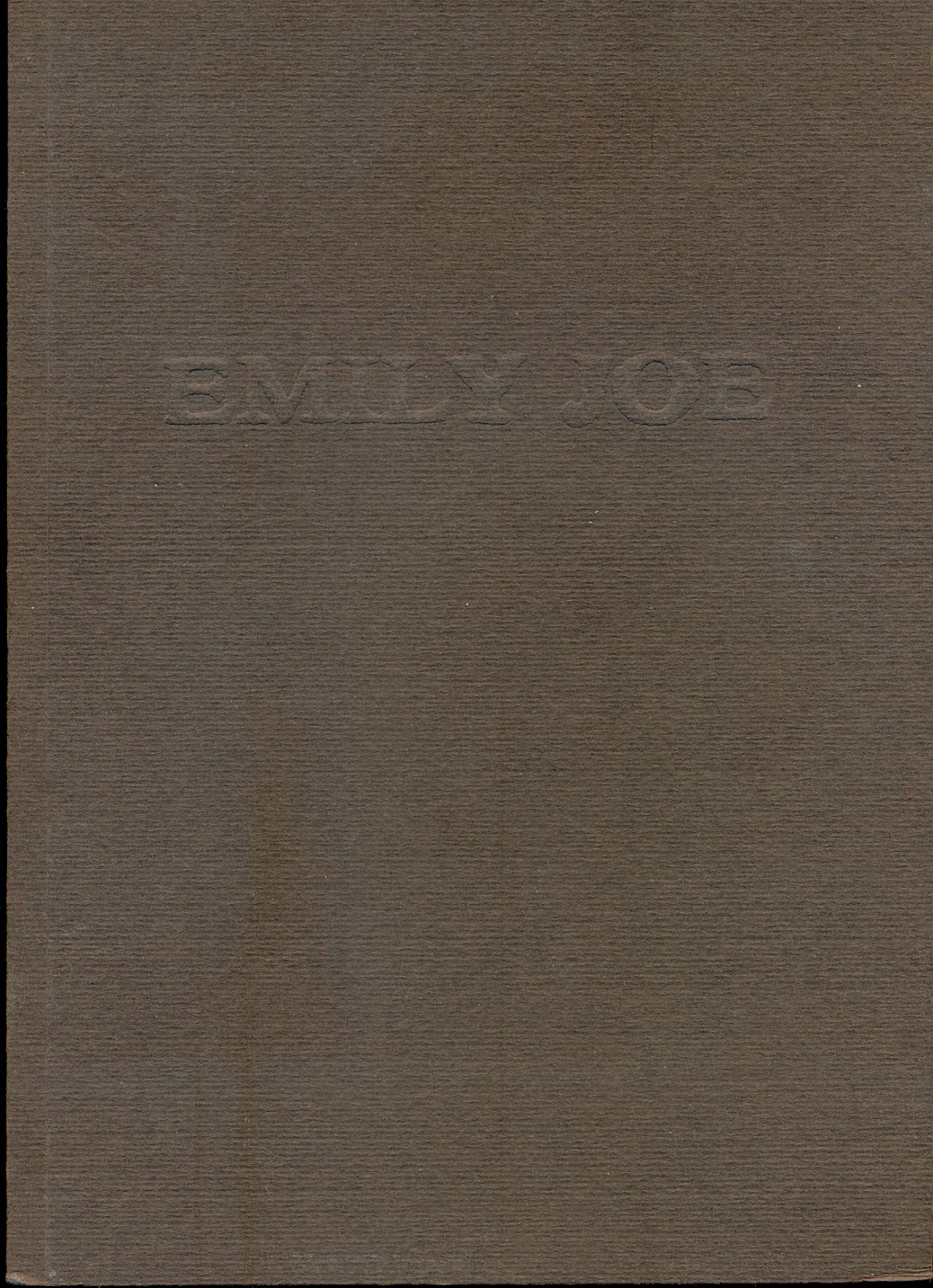 Emily Joe. Die Hauptbestandteile der Buchstaben