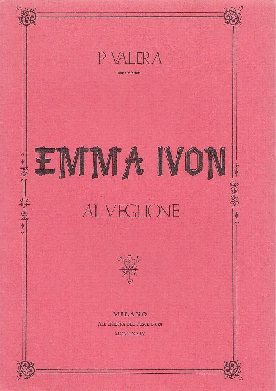 Emma Ivon al veglione