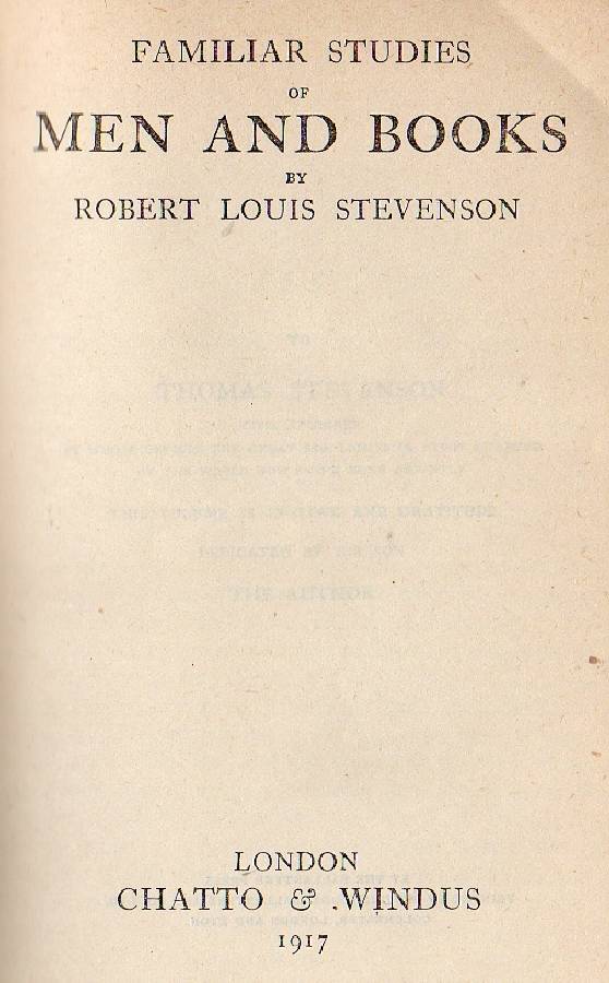 Familiar studies of men and books