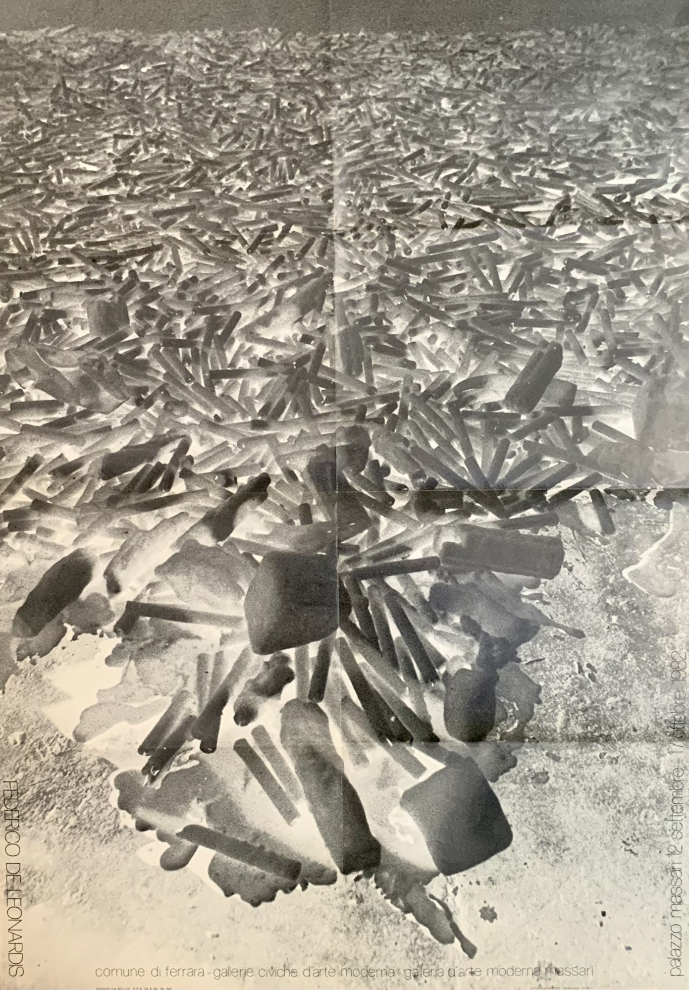 Federico De Leonardis. Manifesto originale