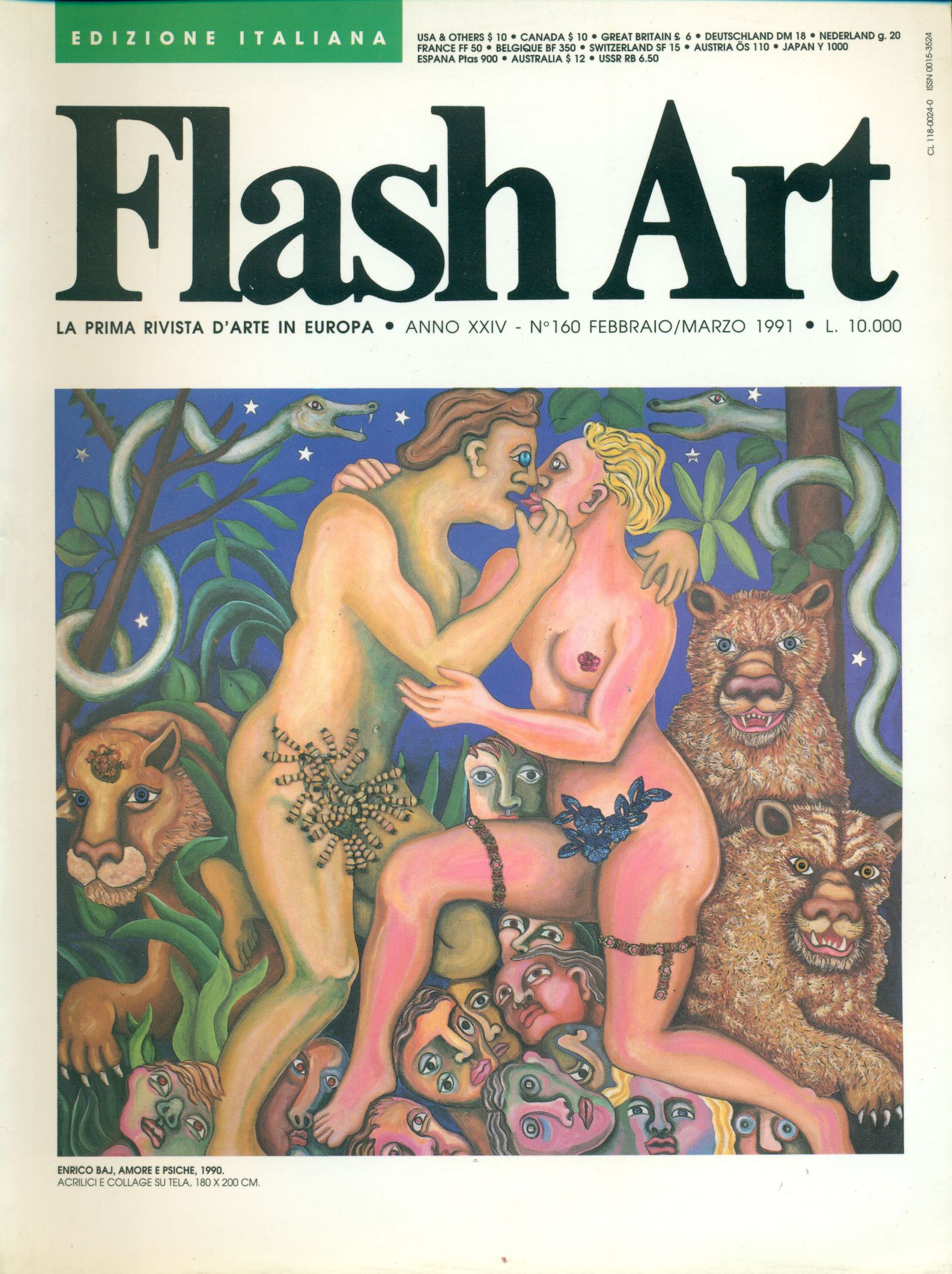 Flash Art. Febbraio/Marzo 1991, N. 160