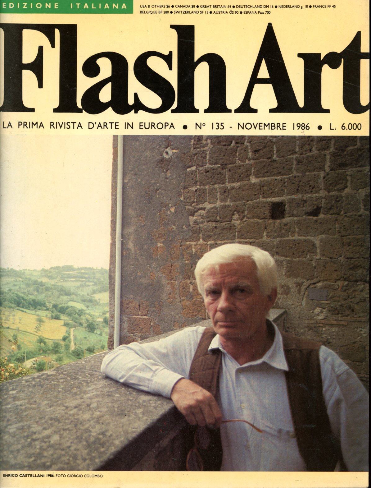 Flash Art. Novembra 1986, N. 135