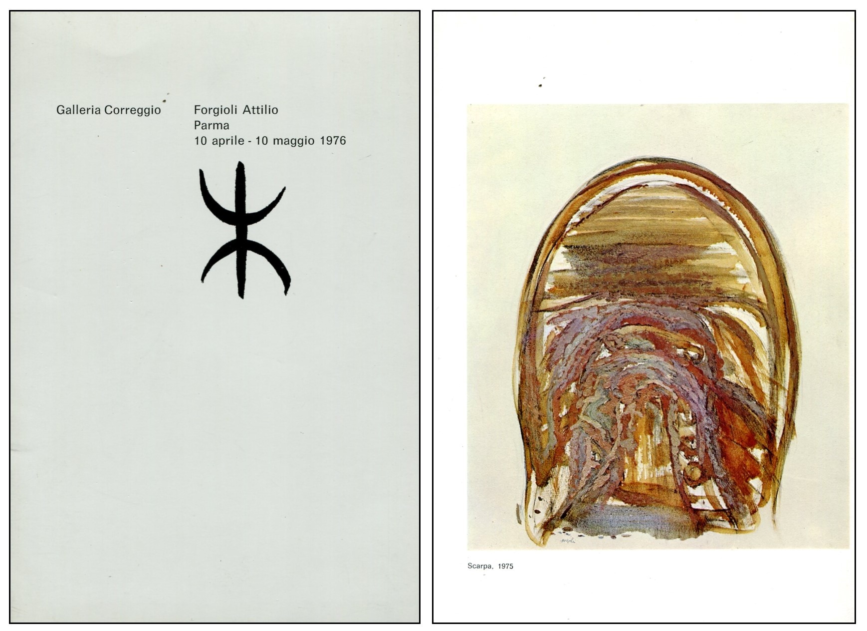 Forgioloi Attilio. Galleria Correggio 1976