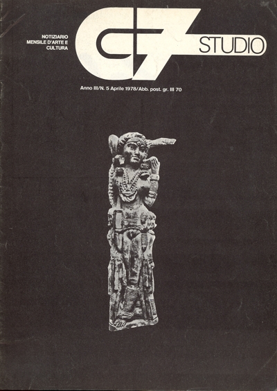 G7 Studio. Anno III, Numero 5, Aprile 1978