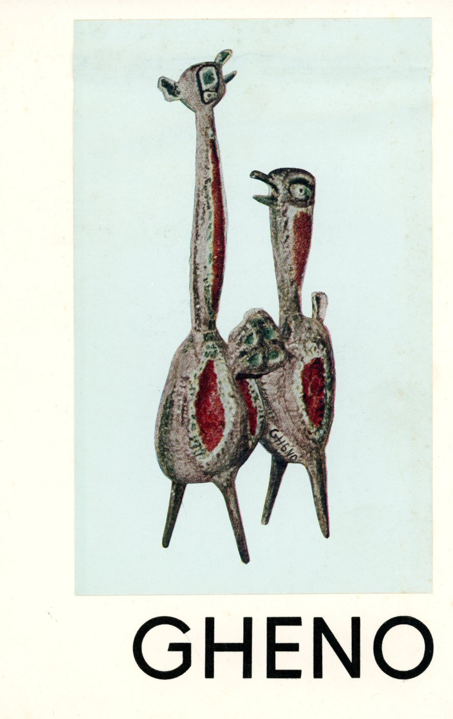 Gheno. Galleria d'arte Moderna La Fontanella 1959