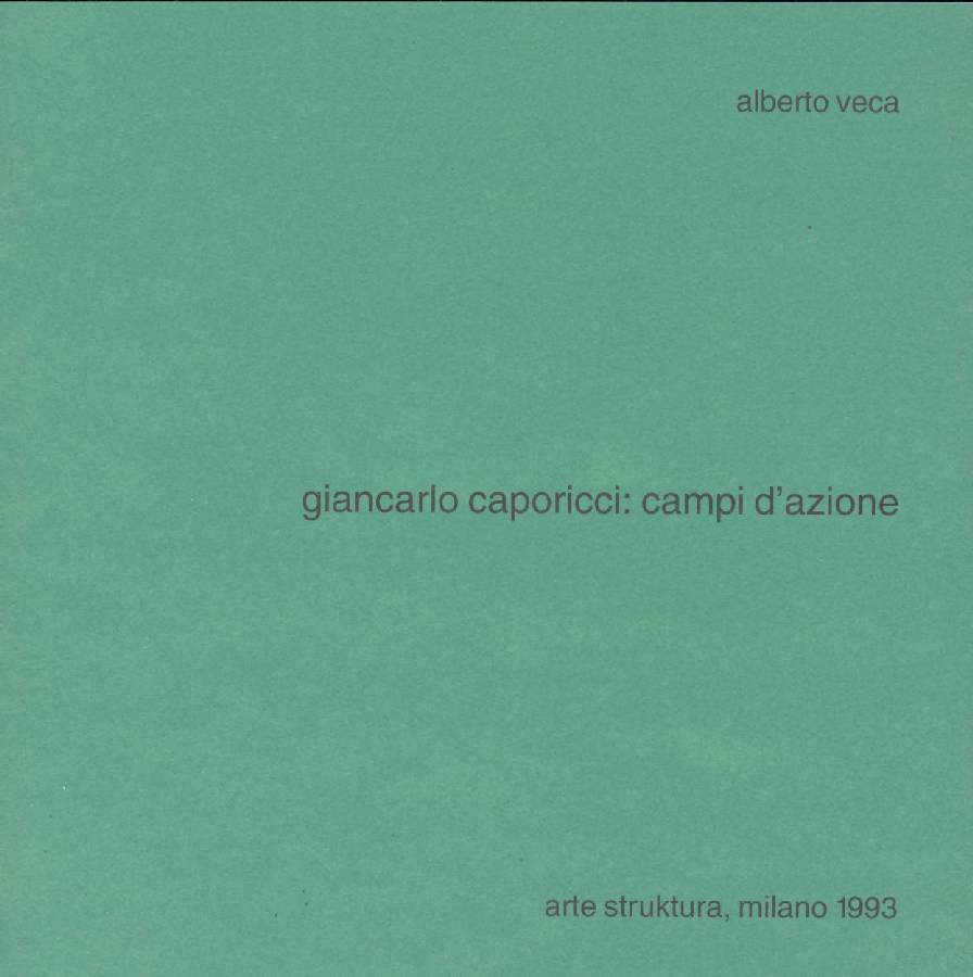 Giancarlo Caporicci: campi d&amp;#39;azione