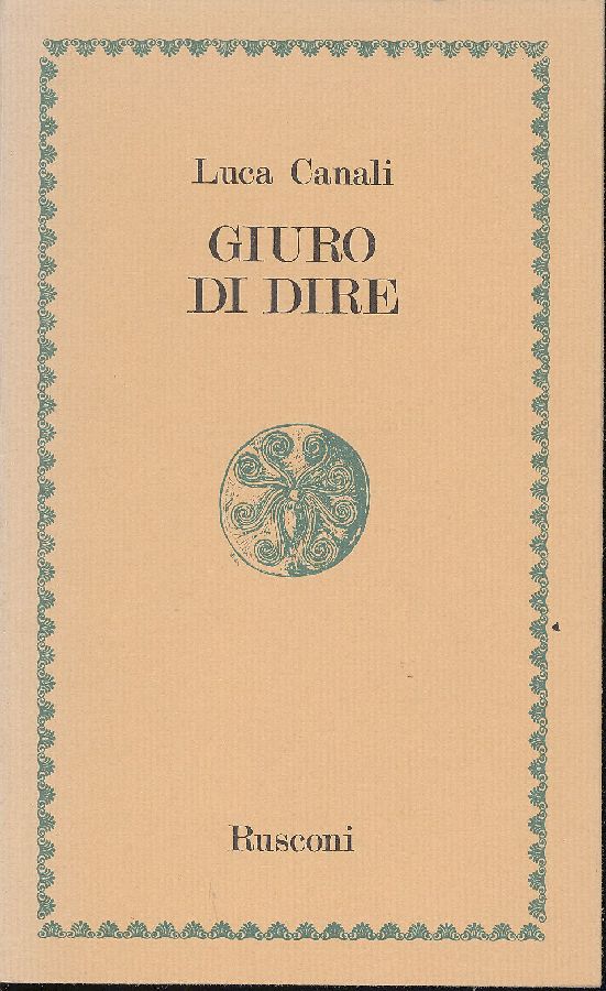 Giuro di dire