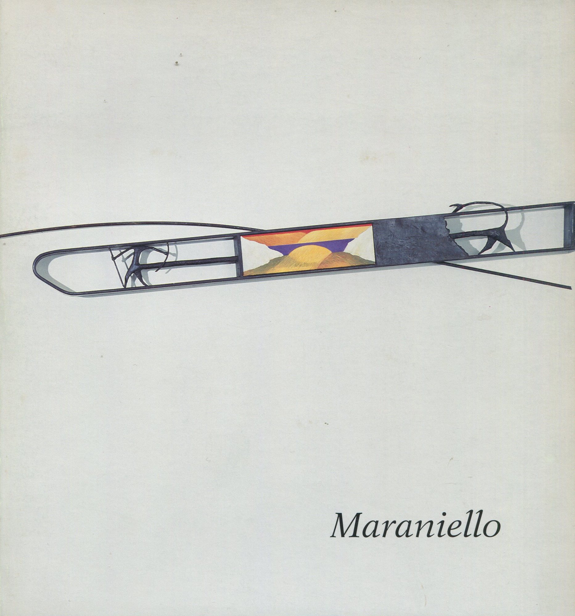 Giuseppe Maraniello."Abbracci". Galleria L'Isola 1991