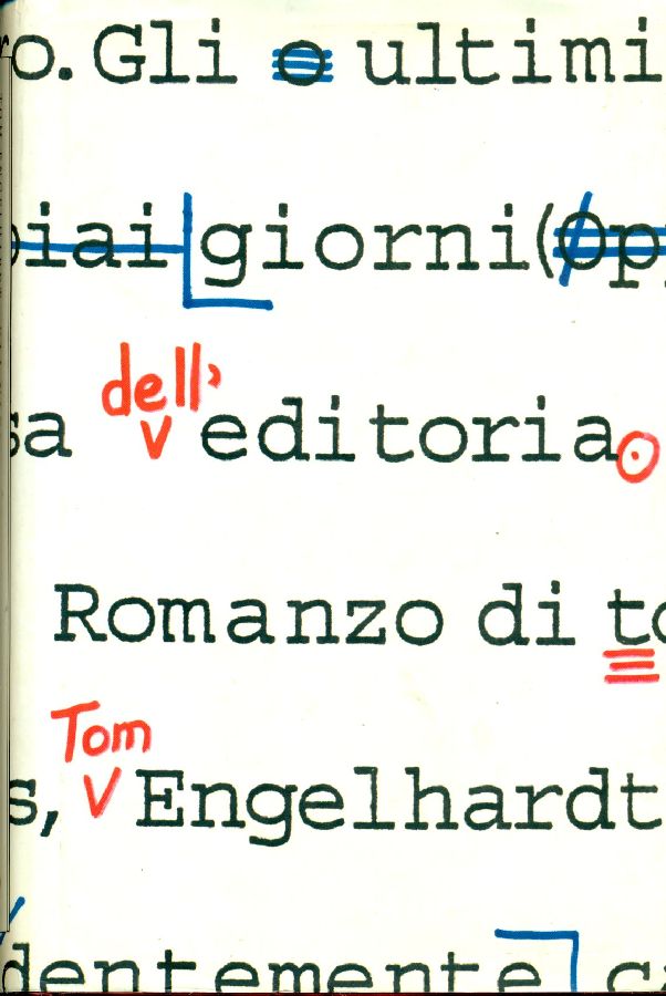 Gli ultimi giorni dell'editoria