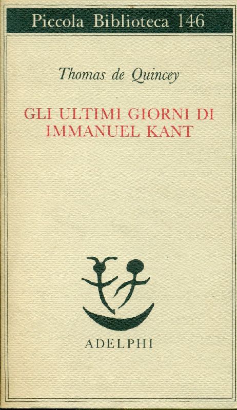 Gli ultimi giorni di Immanuel Kant