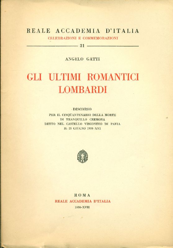 Gli ultimi romantici lombardi