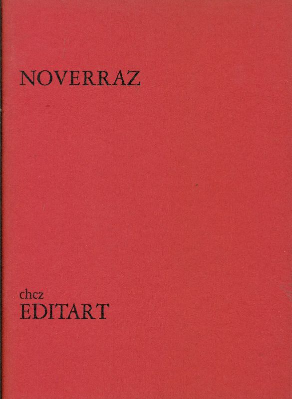 Henri Noverraz. Dessins informels