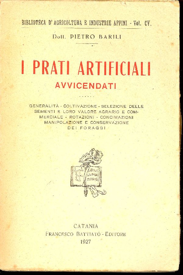 I prati artificiali avvicendati