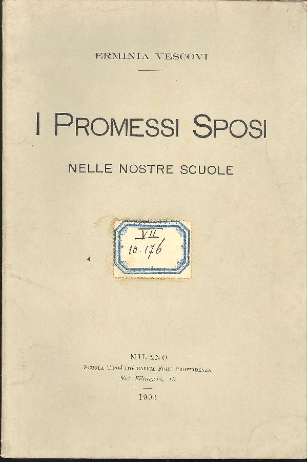 I Promessi Sposi nelle nostre scuole