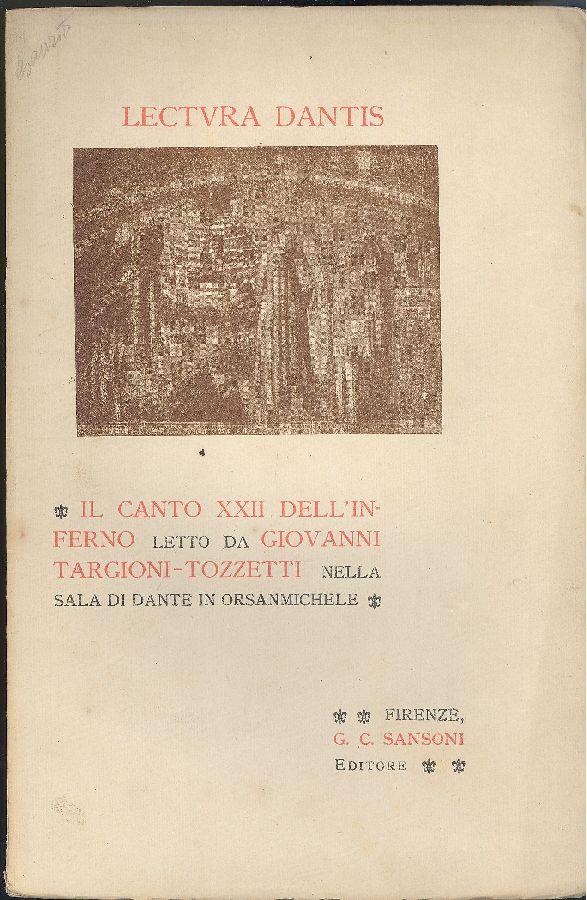 Il canto XXII dell&amp;#39;Inferno