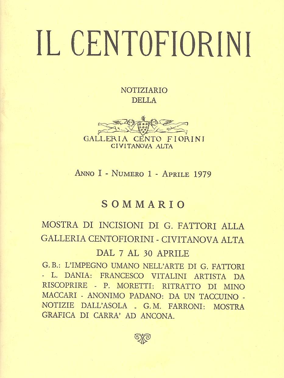 Il Centofiorini. Aprile 1979 - N.1