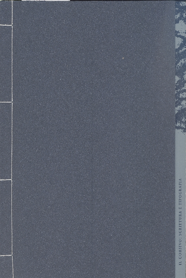 Il corsivo: scrittura e tipografia. Corso di Design e Cultura …